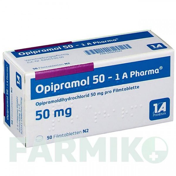 ОПИПРАМОЛ (OPIPRAMOL) 50 мг таблетки 50 шт - Опипрамол 1 A PHARMA