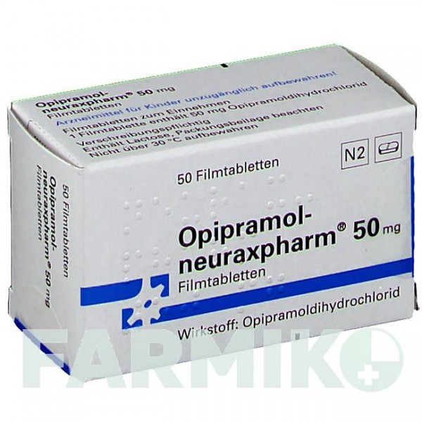 ОПИПРАМОЛ (OPIPRAMOL) 50 мг таблетки 50 шт - Опипрамол NEURAXPHARM