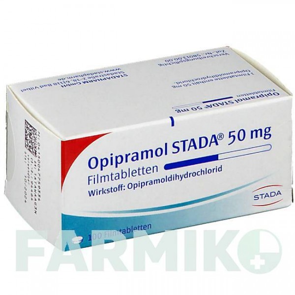 ОПІПРАМОЛ (OPIPRAMOL) 50 мг таблетки 20 шт - Опіпрамол STADAPHARM