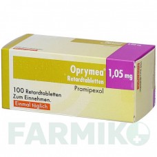 ОПРІМЕЯ (OPRYMEA) 1,05 мг таблетки 100 шт - Праміпексол BB FARMA
