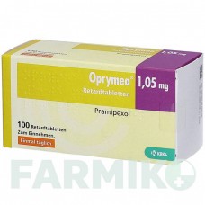 ОПРІМЕЯ (OPRYMEA) 1,05 мг таблетки 100 шт - Праміпексол ORIFARM