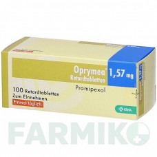 ОПРІМЕЯ (OPRYMEA) 1,57 мг таблетки 100 шт - Праміпексол ABACUS MEDICINE