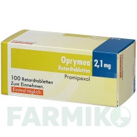 ОПРІМЕЯ (OPRYMEA) 2,1 мг таблетки 100 шт - Праміпексол BB FARMA