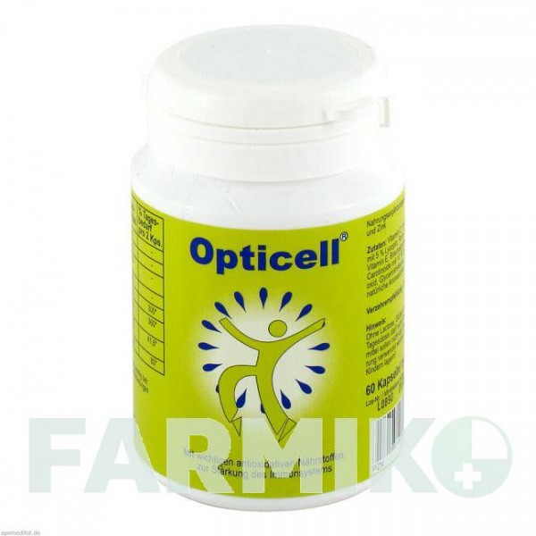 ОПТИЦЕЛЛ (OPTICELL) капсулы 60 шт - Гомеопатия NESTMANN PHARMA