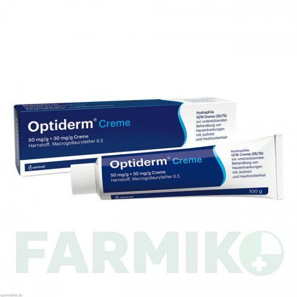 ОПТИДЕРМ (OPTIDERM) крем 100 г - Мочевина, Другое ALMIRALL