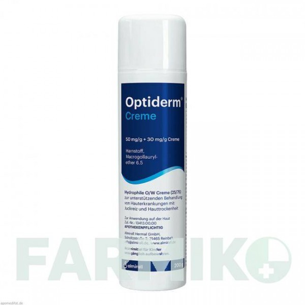 ОПТИДЕРМ (OPTIDERM) крем 200 г - Мочевина, Другое ALMIRALL