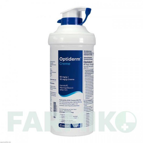 ОПТИДЕРМ (OPTIDERM) крем 500 г - Сечовина, Інше ALMIRALL