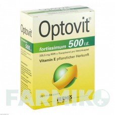 ОПТОВИТ (OPTOVIT) 500 капсулы 100 шт - Витамин E (Токоферол) HERMES