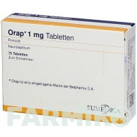 ОРАП (ORAP) 1 мг таблетки 75 шт - Пимозид KOHLPHARMA