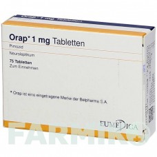 ОРАП (ORAP) 1 мг таблетки 75 шт - Пимозид KOHLPHARMA