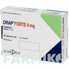 ОРАП (ORAP) 4 мг таблетки 50 шт - Пимозид EMRA-MED