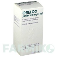 ОРЕЛОКС (ORELOX) 40 мг/5 мл сироп 50 мл - Цефподоксим DAIICHI SANKYO