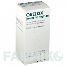 ОРЕЛОКС (ORELOX) 40 мг/5 мл сироп 100 мл - Цефподоксим DAIICHI SANKYO