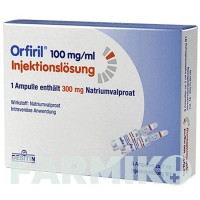 ОРФІРИЛ (ORFIRIL) 100 мг/мл розчин 5x3 мл - Вальпроєва кислота DESITIN