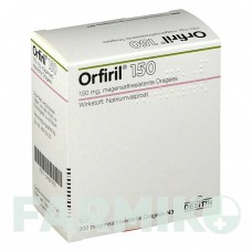 ОРФІРИЛ (ORFIRIL) 150 драже 200 шт - Вальпроєва кислота DESITIN