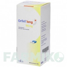 ОРФИРИЛ (ORFIRIL) 150 мг капсулы 200 шт - Вальпроевая кислота DESITIN