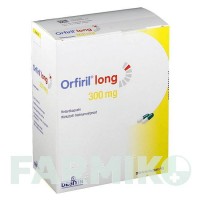 ОРФІРИЛ (ORFIRIL) 300 мг капсули 200 шт - Вальпроєва кислота DESITIN