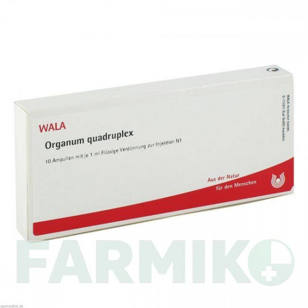 ОРГАНУМ (ORGANUM) ампулы 10x1 мл - Гомеопатия WALA HEILMITTEL