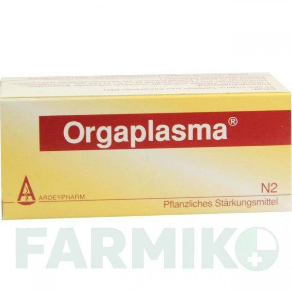 ОРГАПЛАЗМА (ORGAPLASMA) таблетки 50 шт - Корінь женьшеню ARDEYPHARM