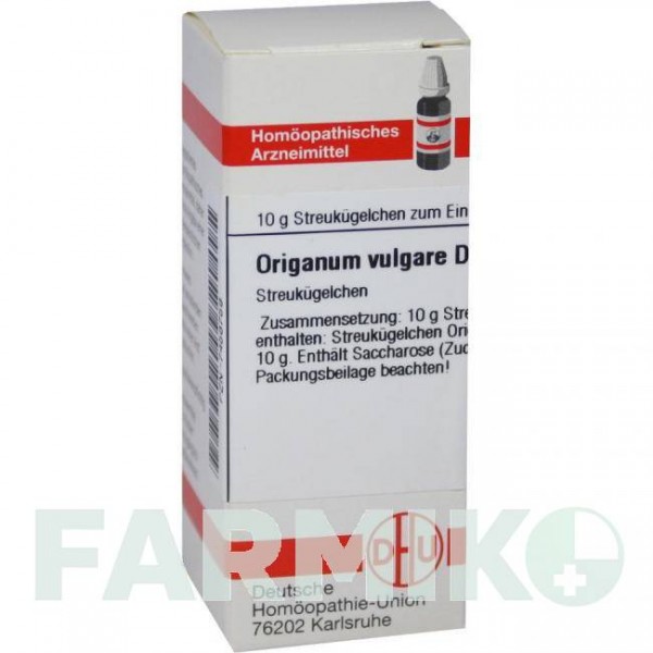 ОРИГАНУМ ВУЛГАРЕ (ORIGANUM VULGARE) D 30 глобули 10 г - Гомеопатия DHU