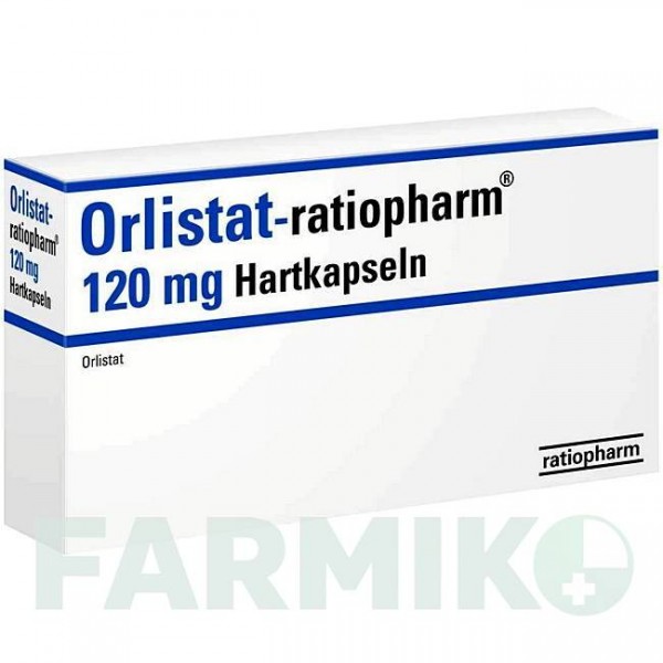 ОРЛІСТАТ (ORLISTAT) 120 мг капсули 84 шт - Орлістат RATIOPHARM