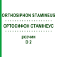 ОРТОСИФОН СТАМИНЕУС (ORTHOSIPHON STAMINEUS) D 2 раствор 20 мл - Гомеопатия DHU