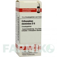 ОРТОСИФОН СТАМІНЕУС (ORTHOSIPHON STAMINEUS) D 6 глобули 10 г - Гомеопатія DHU