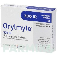 ОРИЛМАЙТ (ORYLMYTE) 300 ИР таблетки 90 шт - Клещи домашней пыли STALLERGENES