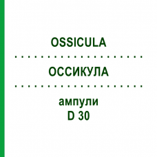 ОССИКУЛА (OSSICULA) D 30 ампули 10x1 мл - Гомеопатія WALA HEILMITTEL