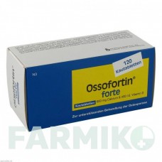 ОССОФОРТИН (OSSOFORTIN) таблетки 120 шт - Кальцію карбонат, Колекальциферол STRATHMANN