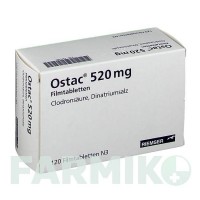 ОСТАК (OSTAC) 520 таблетки 120 шт - Клодронова кислота ESTEVE PHARMACEUTICALS