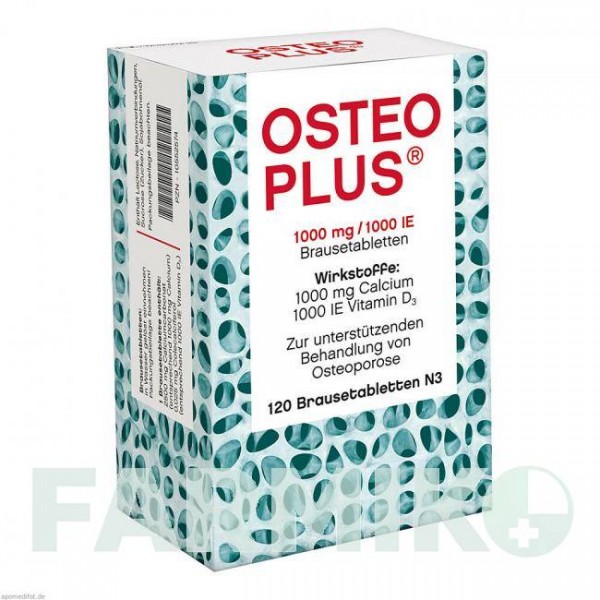ОСТЕОПЛЮС (OSTEOPLUS) таблетки 120 шт - Кальцію карбонат, Колекальциферол RECORDATI