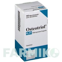 ОСТЕОТРІОЛ (OSTEOTRIOL) 0,25 мкг капсули 100 шт - Кальцитріол TEVA