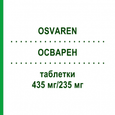 ОСВАРЕН (OSVAREN) 435 мг/235 мг таблетки 180 шт - Кальция ацетат, Магния карбонат ORIFARM