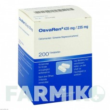 ОСВАРЕН (OSVAREN) таблетки 200 шт - Кальция ацетат, Магния карбонат FRESENIUS