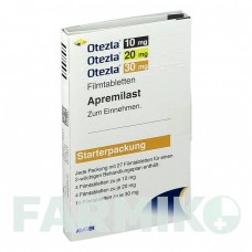 ОТЕЗЛА (OTEZLA) 10 мг/20 мг/30 мг таблетки 27 шт - Апремиласт AMGEN