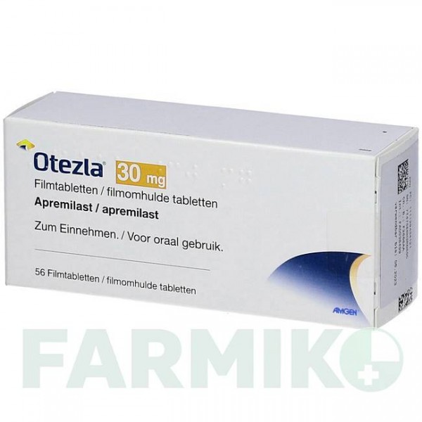ОТЕЗЛА (OTEZLA) 30 мг таблетки 56 шт - Апремиласт CC PHARMA