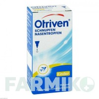 ОТРИВІН (OTRIVEN) 0,05% краплі 10 мл - Ксилометазолін GLAXOSMITHKLINE