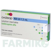 ОВАЛИП (OVALEAP) 900 МЕ/1,5 мл раствор 1 шт - Фоллитропин альфа CC PHARMA