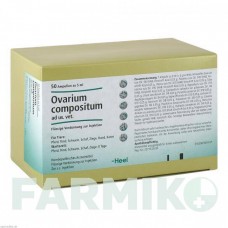 ОВАРИУМ КОМПОЗИТУМ (OVARIUM COMPOSITUM) ампулы 50x5 мл - Гомеопатия BIOLOGISCHE HEILMITTEL HEEL