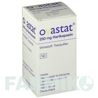 ОВАСТАТ (OVASTAT) 250 мг капсули 50 шт - Треосульфан MEDAC