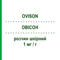 ОВІСОН (OVISON) 1 мг/г розчин шкірний 30 мл - Мометазон ABIOGEN PHARMA