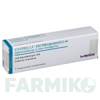 ОВИТРЕЛЬ (OVITRELLE) 250 мкг/0,5 мл шприци 1 шт - Хорионический гонадотропин MERCK HEALTHCARE
