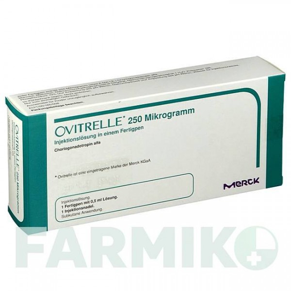 ОВИТРЕЛЬ (OVITRELLE) 250 мкг раствор 1 шт - Хорионический гонадотропин KOHLPHARMA