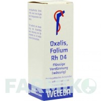 ОКСАЛИС ФОЛИУМ (OXALIS FOLIUM) D 4 раствор 20 мл - Гомеопатия WELEDA