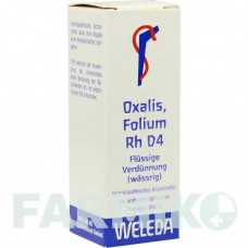 ОКСАЛИС ФОЛИУМ (OXALIS FOLIUM) D 4 раствор 20 мл - Гомеопатия WELEDA