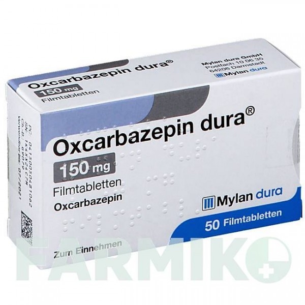 ОКСКАРБАЗЕПИН (OXCARBAZEPIN) 150 мг таблетки 50 шт - Окскарбазепин VIATRIS