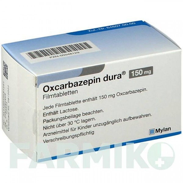 ОКСКАРБАЗЕПИН (OXCARBAZEPIN) 150 мг таблетки 100 шт - Окскарбазепин VIATRIS