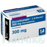 ОКСКАРБАЗЕПІН (OXCARBAZEPIN) 300 мг таблетки 50 шт - Окскарбазепін 1 A PHARMA