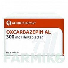 ОКСКАРБАЗЕПІН (OXCARBAZEPIN) 300 мг таблетки 50 шт - Окскарбазепін ALIUD PHARMA